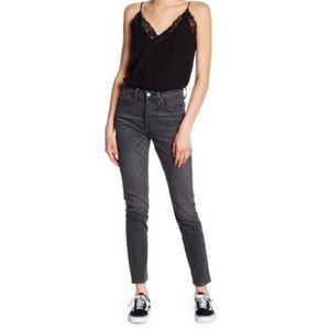 Levi’s 501 skinny high rise jeans